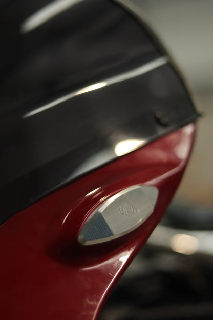 ZX1200R Mirror blanking plates